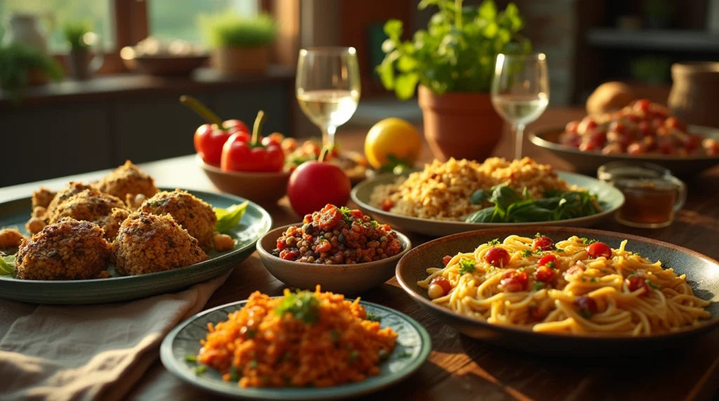 vegetarian dinner recipes