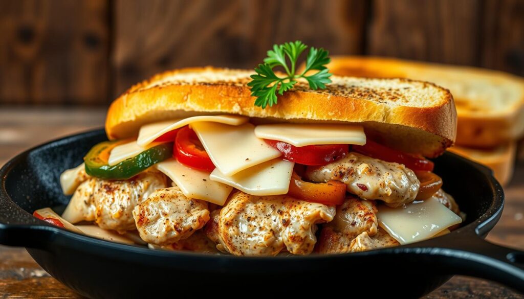 chicken philly cheese steak sandwich recipe