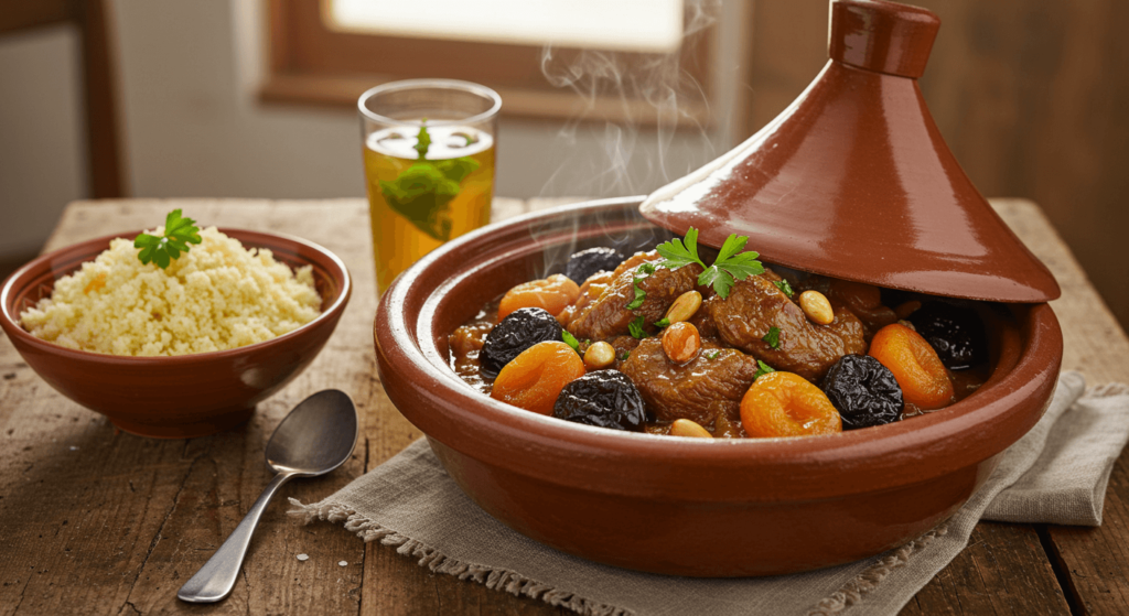 Original Tagine With Veal-Prunes Recipe