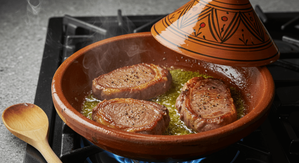 Original Tagine With Veal-Prunes Recipe